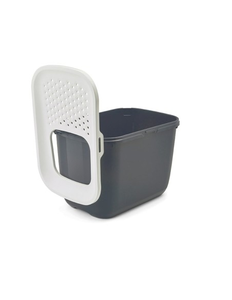 Bac à litière pour chats Vadigran Blanc Anthracite Plastique