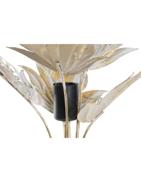 Lampe de bureau DKD Home Decor Gris Métal 42 x 42 x 47 cm
