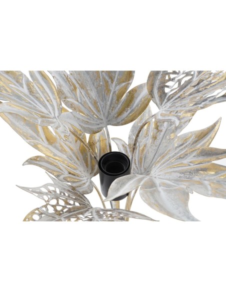 Lampe de bureau DKD Home Decor Gris Métal 42 x 42 x 47 cm
