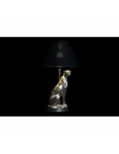 Lampe de bureau DKD Home Decor Argenté Noir Doré 26 x 26 x 46 cm Résine 220 V 50 W (2 Unités) 2