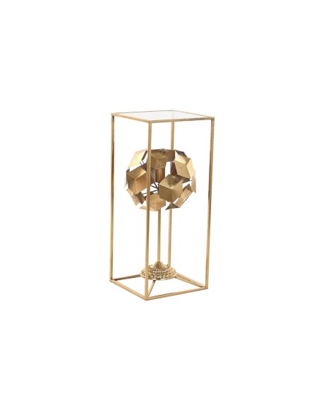 Lampe de bureau DKD Home Decor Doré 220 V 50 W Moderne Géométrique (30 x 30 x 71 cm)