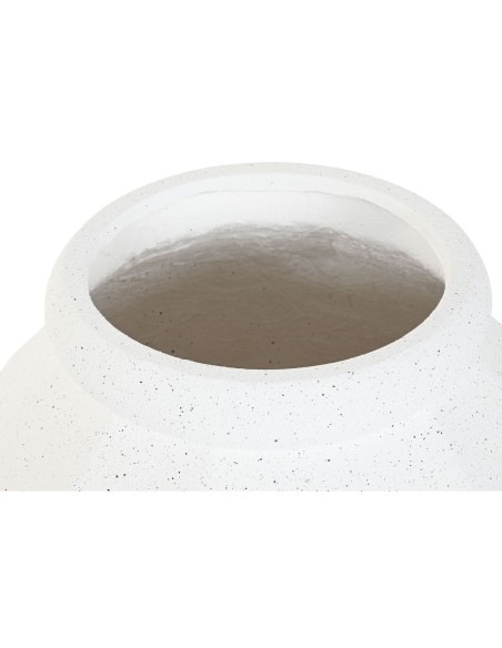 Cache-pot Home ESPRIT Blanc Magnésium Moderne 43 x 43 x 80 cm