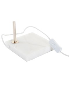 Lampe de bureau DKD Home Decor Doré Blanc (15 x 15 x 33 cm) 2