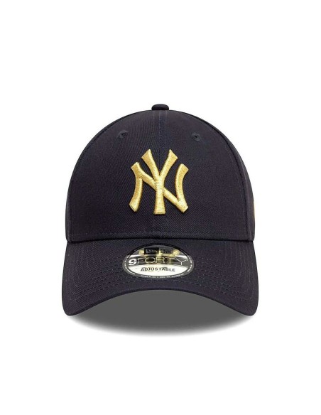 Casquette de Sport New Era METALLIC 9FORTY NEYYAN NVYMTG 60595195 Blue marine Taille unique