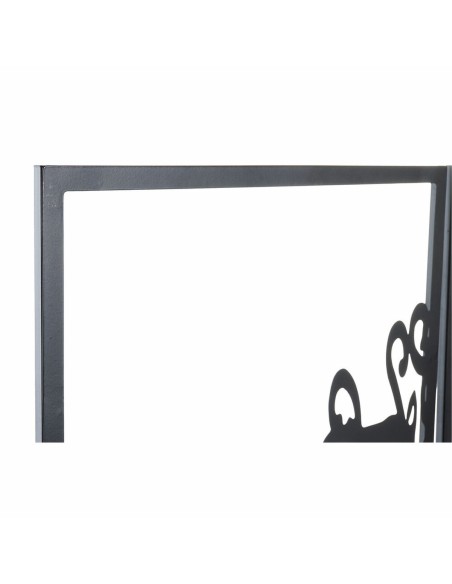 Décoration murale DKD Home Decor 3 Pièces Noir Arbre Métal (105 x 1,3 x 91 cm)