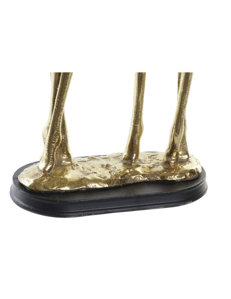 Figurine Décorative DKD Home Decor 25 x 9,8 x 44,5 cm Noir Doré Danseuse Classique Romantique