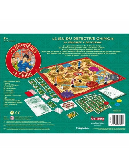 Jeu de société Lansay Les Mysteres De Pekin (FR)