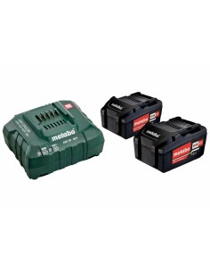 Ensemble chargeur et batterie rechargeable Metabo 685051000 5,2 Ah