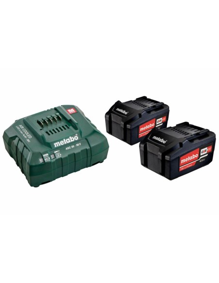 Ensemble chargeur et batterie rechargeable Metabo 685051000 5,2 Ah