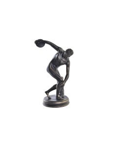 Figurine Décorative DKD Home Decor Discobolus Cuivre Résine (19 x 17 x 34 cm)