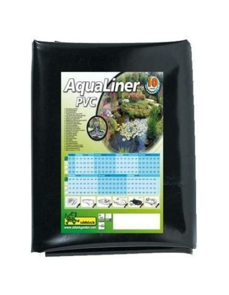 Revêtement d'étang Ubbink AquaLiner PVC 0,5 mm 4 x 4 m