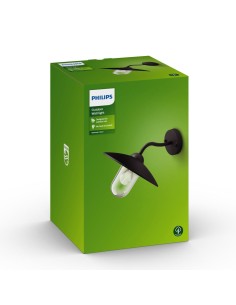 Applique Murale Philips 0164330PN Extérieur Noir Aluminium 60 W E27 2