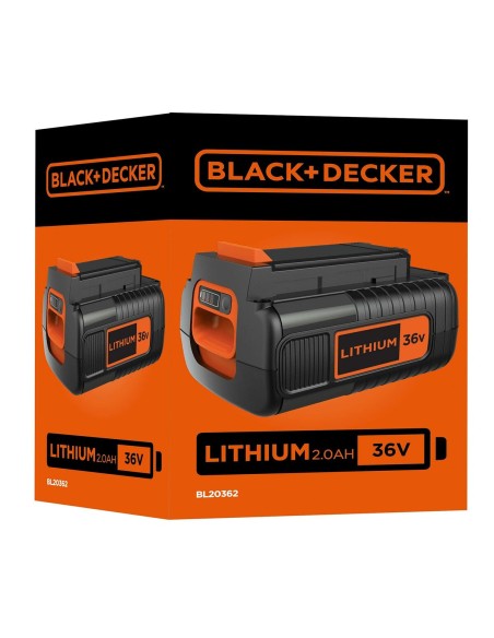 Batterie au lithium rechargeable Black & Decker BL20362-XJ 2 Ah 36 V