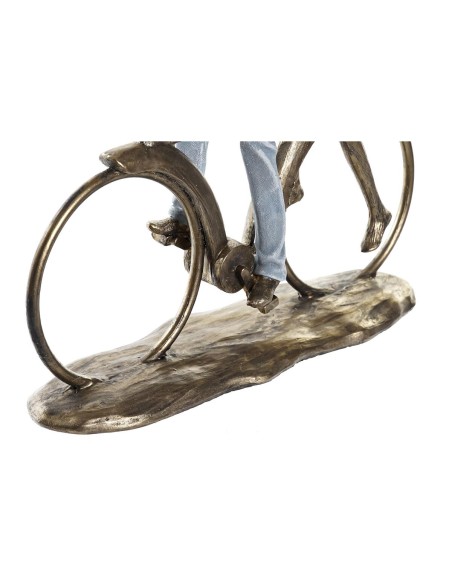 Figurine Décorative DKD Home Decor 27 x 9,5 x 23 cm Cuivre Couple (2 Unités)