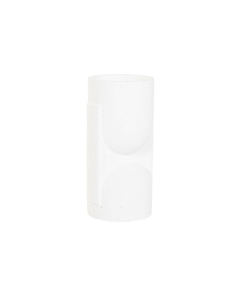 Cache-pot Home ESPRIT Blanc Magnésium Urbaine 36 x 36 x 70 cm