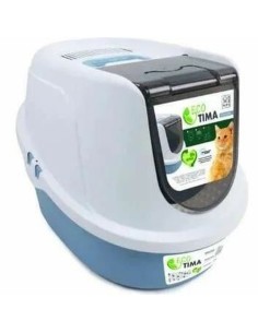 Bac à litière pour chats MPETS ECO TIMA Bleu Plastique