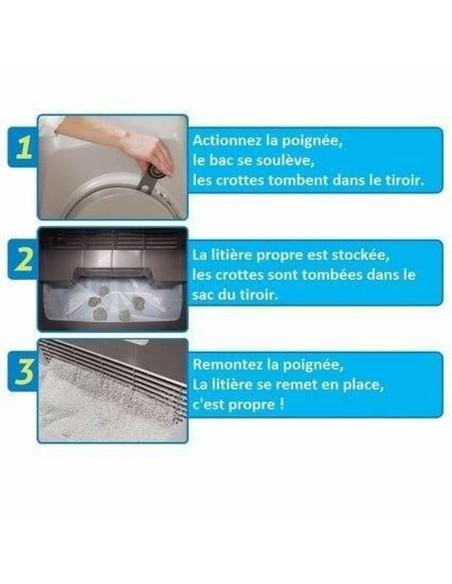 Bac à litière pour chats Catit Marron Plastique