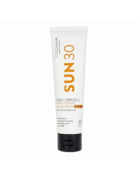 Écran solaire visage Plant Stem Cell Mádara Spf 30 (100 ml) (100 ml) (Unisexe)