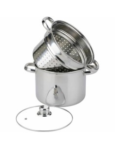 Cuiseur vapeur Baumalu Ø 20 cm Métal Acier inoxydable 5 L