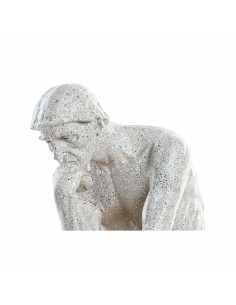 Figurine Décorative DKD Home Decor The Thinker Beige Homme 12 x 11 x 25 cm 2