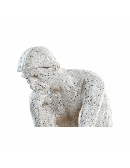 Figurine Décorative DKD Home Decor The Thinker Beige Homme 12 x 11 x 25 cm
