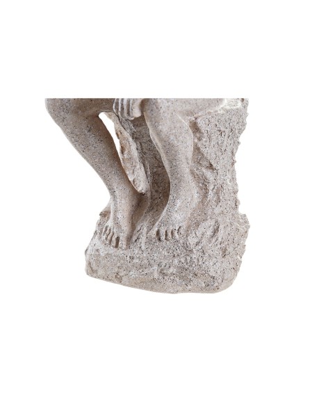 Figurine Décorative DKD Home Decor The Thinker Beige Homme 12 x 11 x 25 cm