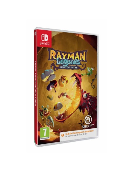 Jeu vidéo pour Switch Ubisoft Rayman Legends Definitive Edition Code de téléchargement