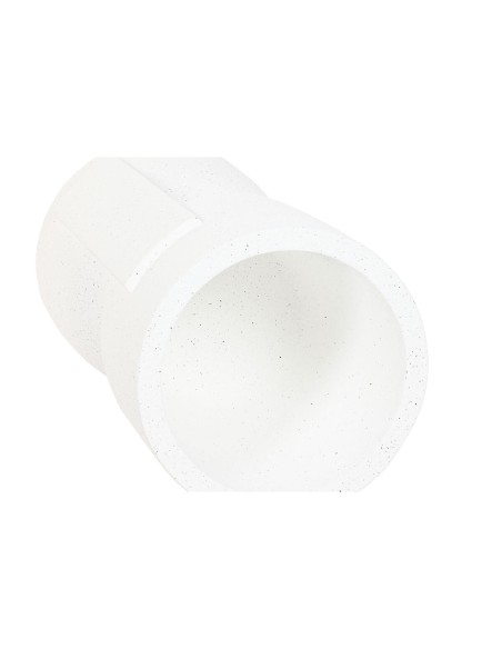 Cache-pot Home ESPRIT Blanc Magnésium Urbaine 36 x 36 x 70 cm