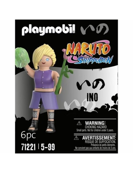 Ensemble de jouets Playmobil 71221 Naruto Shippuden Plastique 6 Pièces