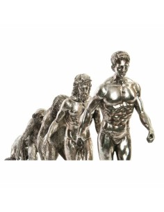 Figurine Décorative DKD Home Decor Origin of Species Argenté Chrome 55 x 18 x 42 cm 2