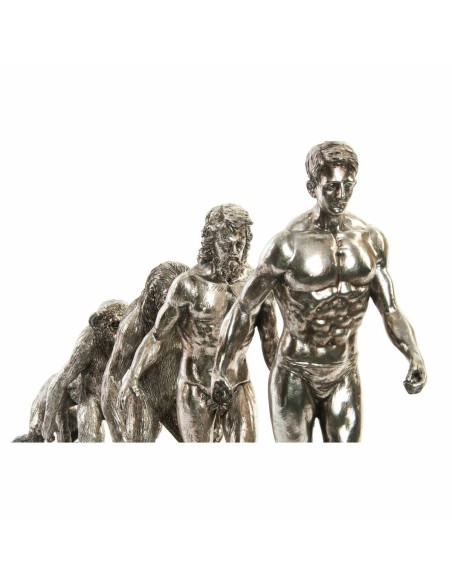 Figurine Décorative DKD Home Decor Origin of Species Argenté Chrome 55 x 18 x 42 cm