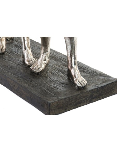 Figurine Décorative DKD Home Decor Origin of Species Argenté Chrome 55 x 18 x 42 cm