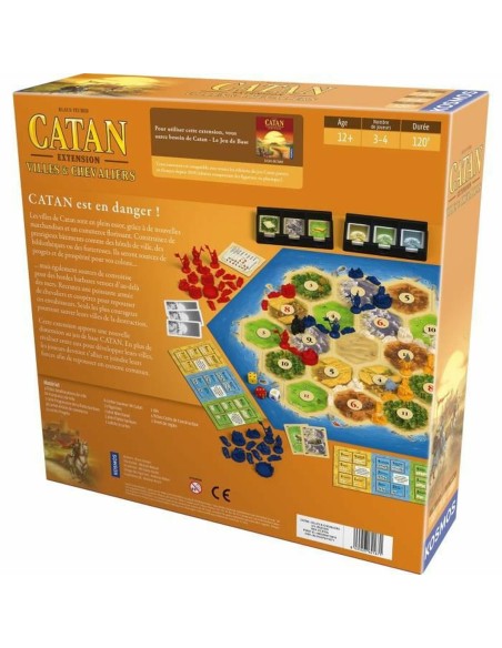 Jeu de société Asmodee Catan Extension Villes & Chevaliers