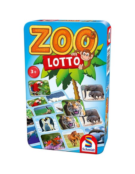 Jeu de société Schmidt Spiele Zoo Lotto animaux