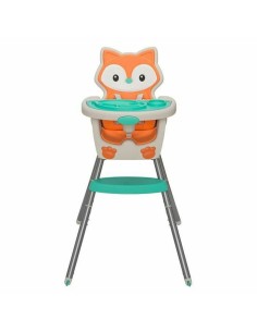 Chaise haute Infantino Orange Mousse