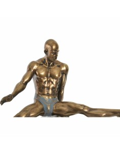 Figurine Décorative DKD Home Decor Doré Résine Gymnaste Moderne (36 x 19 x 46 cm) 2