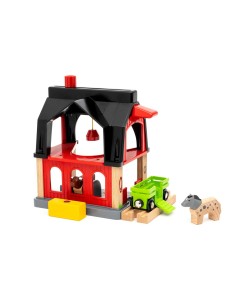 Ensemble de jouets Ravensburger Animal barn Bois 2