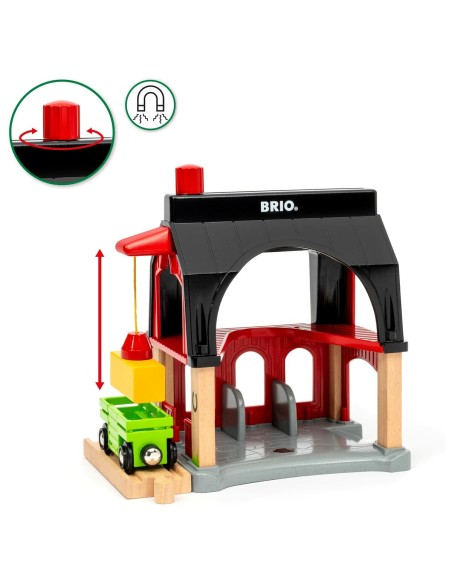 Ensemble de jouets Ravensburger Animal barn Bois