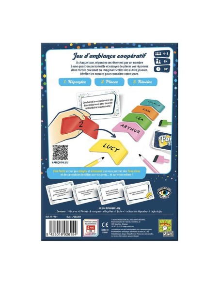 Jeu de questions-réponses Asmodee Fun Facts
