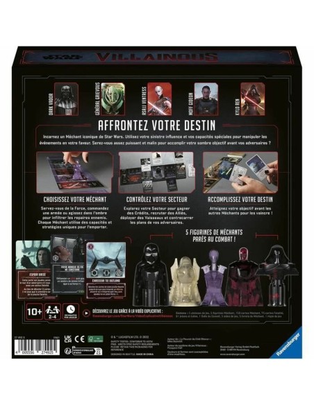 Jeu de société Star Wars Ravensburger 27492 Villainous
