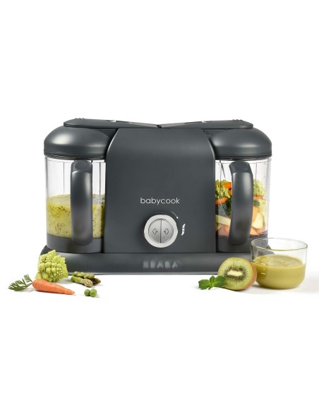 Robot culinaire Béaba Babycook Duo 200 ml x 2 4 en 1