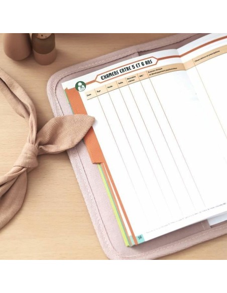 Porte-documents Béaba Rose Bébés 17,5 x 25,5 x 1 cm