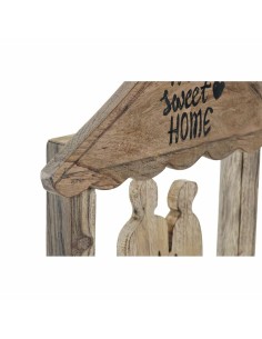 Figurine Décorative DKD Home Decor Marron Bois de manguier Moderne Famille (30 x 8 x 39 cm) 2