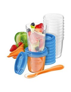 Ensemble de récipients pour aliments pour bébés Philips SCF721 / 20