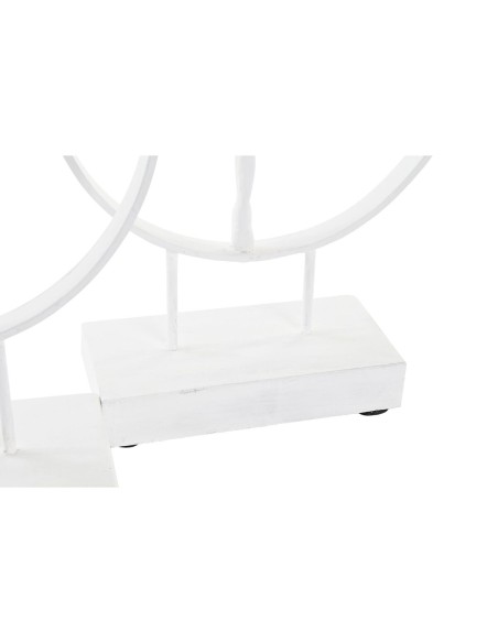 Figurine Décorative DKD Home Decor 23 x 9 x 33 cm Blanc Danseuse Classique (2 Unités)