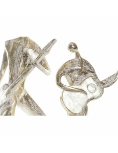 Figurine Décorative DKD Home Decor 21 x 13 x 42 cm 17 x 7,5 x 33 cm Doré Musicien (2 Unités) 2