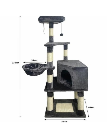 Grattoir pour Chats SWIFTY Dark Gris Sisal