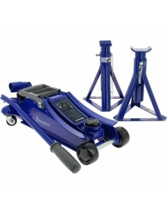 Cric de levage Michelin 1800 Kg Bleu Hydraulique