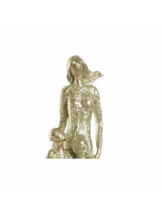 Figurine Décorative DKD Home Decor Doré Résine Moderne Famille (26 x 14,5 x 39 cm) 2