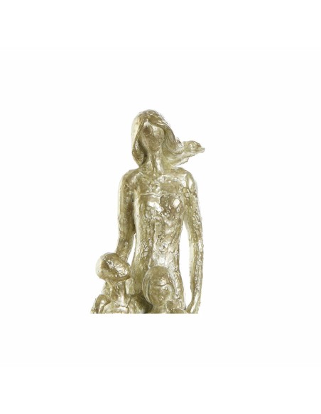 Figurine Décorative DKD Home Decor Doré Résine Moderne Famille (26 x 14,5 x 39 cm)